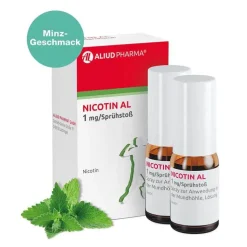 NICOTIN AL 1mg/Sprühstoß Spray, 2 St