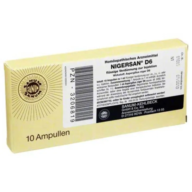 Nigersan D 6 Ampullen, 10X1 ml