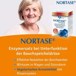 NORTASE Kapseln vegetarische Verdauungsenzyme, 20 St