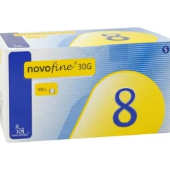 Novofine 8 Kanülen 0,30x8 mm Cpc, 100 St