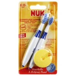 NUK Zahnpflege-Lernset Blister, 2 St