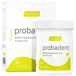Nupure probadent lemon Mundflora Lutschtabletten, 30 St