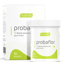 Nupure probaflor Mikrobiotika magensaftresistent Kapseln, 30 St