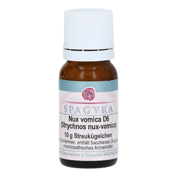 Nux vomica D 6 Globuli, 10 g