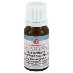 Nux vomica D 4 Globuli, 10 g