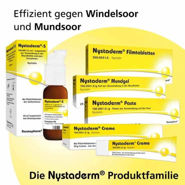 Nystaderm Mundgel, 50 g