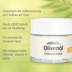 Olivenöl Intensivcreme LSF 20, 50 ml