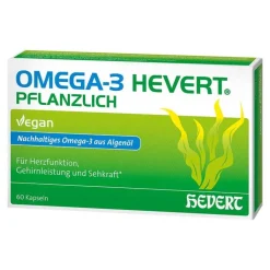 Omega-3 Hevert pflanzlich Weichkapseln, 60 St