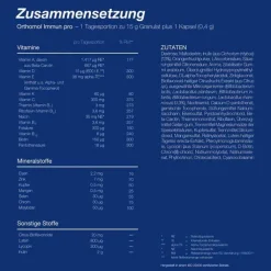 Orthomol Immun pro Granulat / Kapsel, 30 St