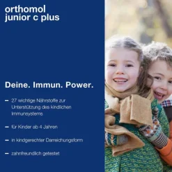 Orthomol Junior C plus Kautabletten Mandarine-Orange, 14 St