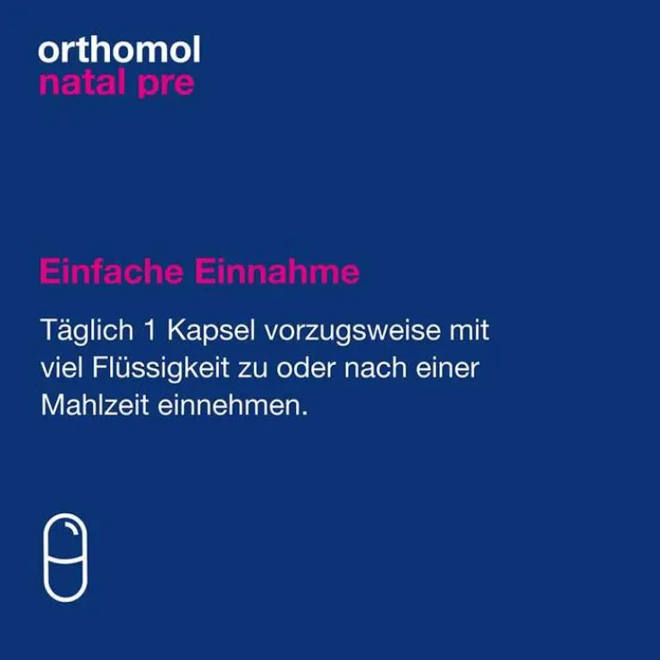 Orthomol Natal pre Kapseln, 30 St