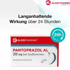 Pantoprazol AL 20 mg bei Sodbrennen, 7 St