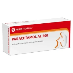 PARACETAMOL AL 500 Tabletten, 20 St