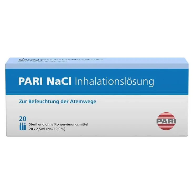 Pari NaCl Inhalationslösung Ampullen, 20X2.5 ml