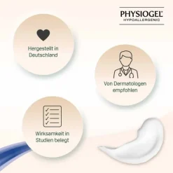 Physiogel Daily Moisture Therapy für sehr trockene Haut Creme , 75 ml