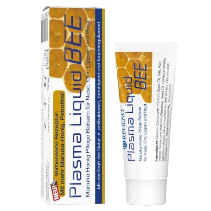 Plasma Liquid Bee Manuka Balsam Nase Ohr Lippen Haut, 30 ml