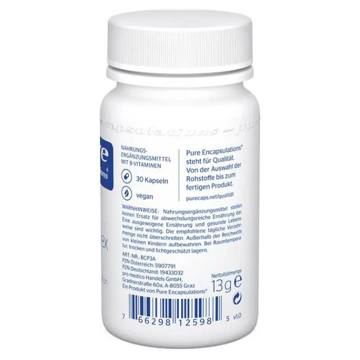 Pure Encapsulations B-Complex plus Kapseln, 30 St