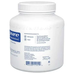Pure Encapsulations Magnesium Magnesiumglycinat Kapseln, 180 St