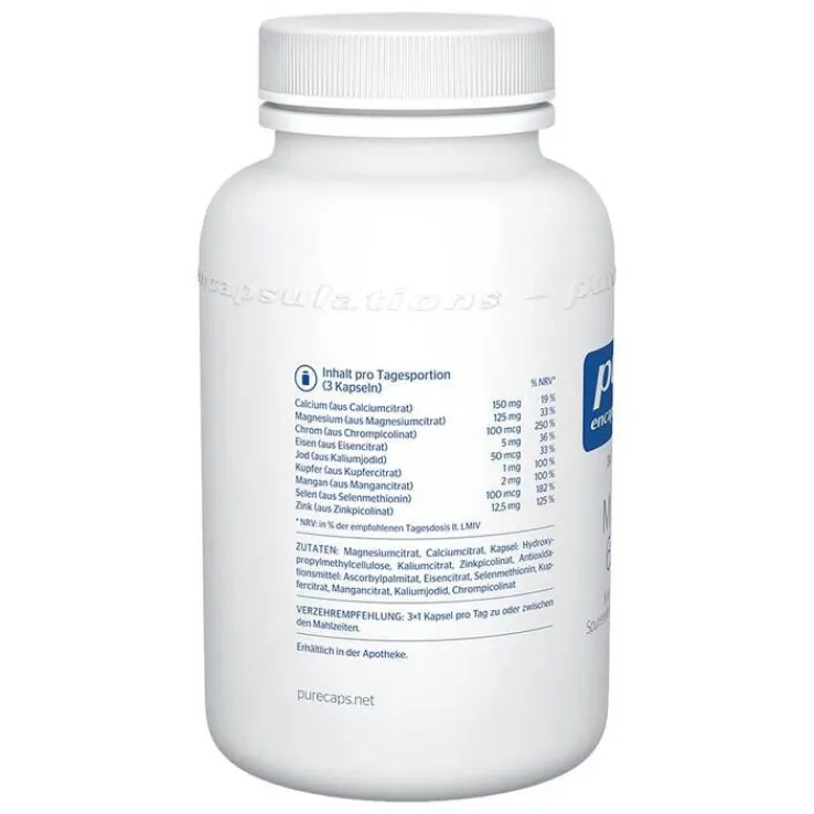 Pure Encapsulations Mineral 650A Kapseln, 180 St