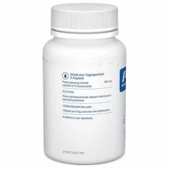 Pure Encapsulations Panax Ginseng Kapseln, 60 St