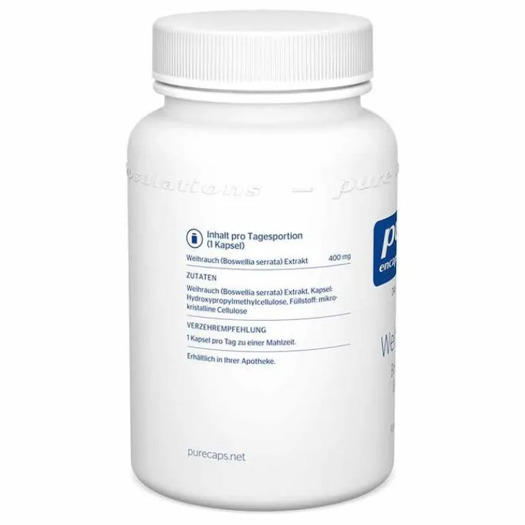 Pure Encapsulations Weihrauch Boswelia Extrakt Kapseln, 60 St