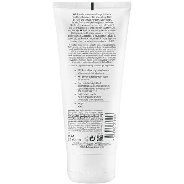 Rausch Feuchtigkeit Bodylotion mit Malve, 200 ml