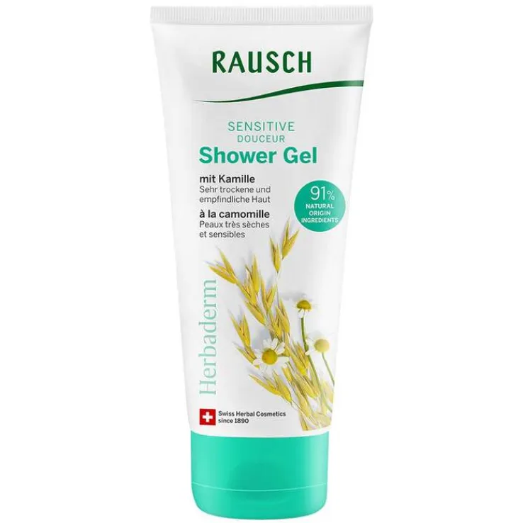 Rausch Sensitive Shower Gel mit Kamille, 200 ml
