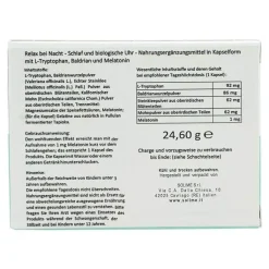 Relax bei Nacht Schlaf und biologische Uhr Kapseln, 60 St