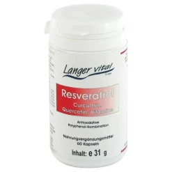 Resveratrol Curcumin Kapseln, 60 St