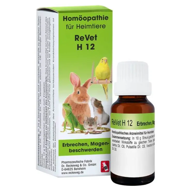 ReVet H 12 vet. Globuli, 10 g