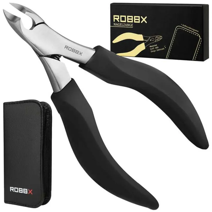 Robbx Nagelzange - Kopfschneider für starke Nägel, 1 St