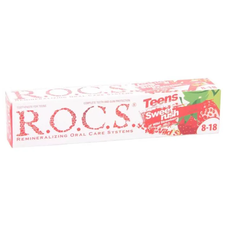 Rocs Teens Süße Explosion v.Waldbeer.Zahnp., 74 g