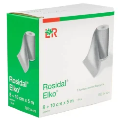 Rosidal Elko 8 + 10 cmx5 m Kurzzugbinde, 2 St