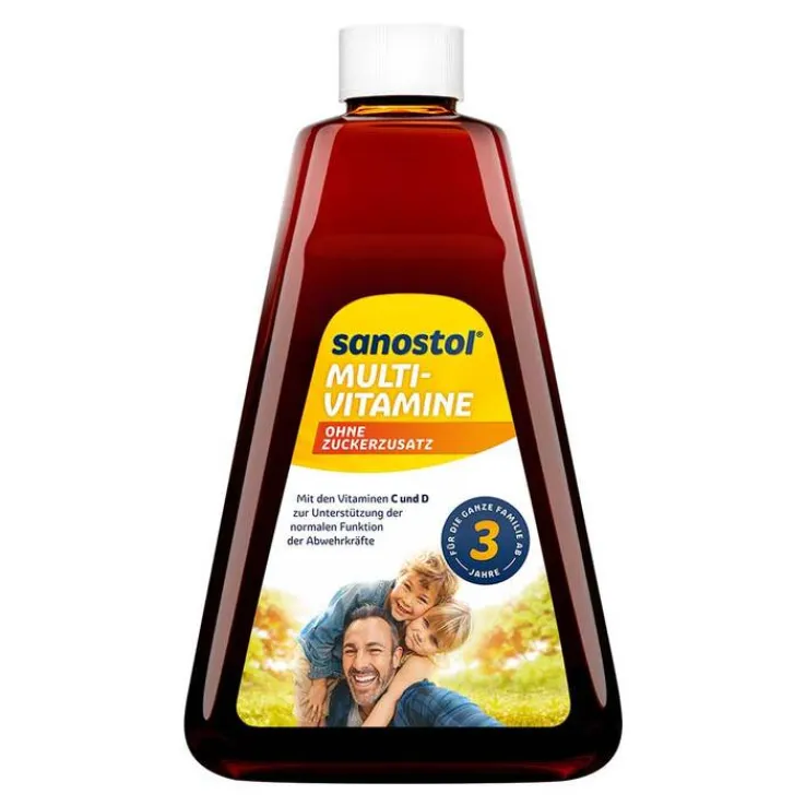 Sanostol ohne Zuckerzusatz , 460 ml