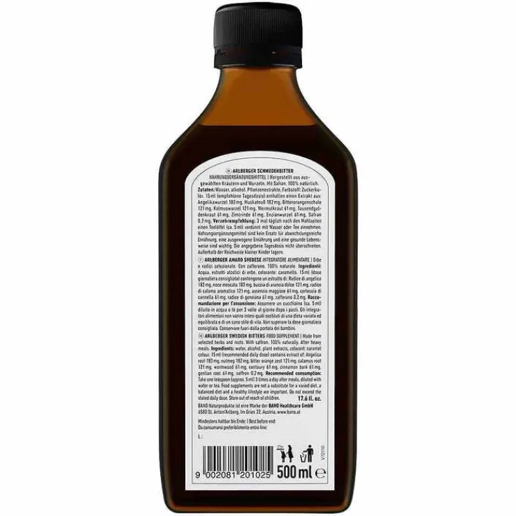 Schwedenbitter Arlberger Elixier, 200 ml
