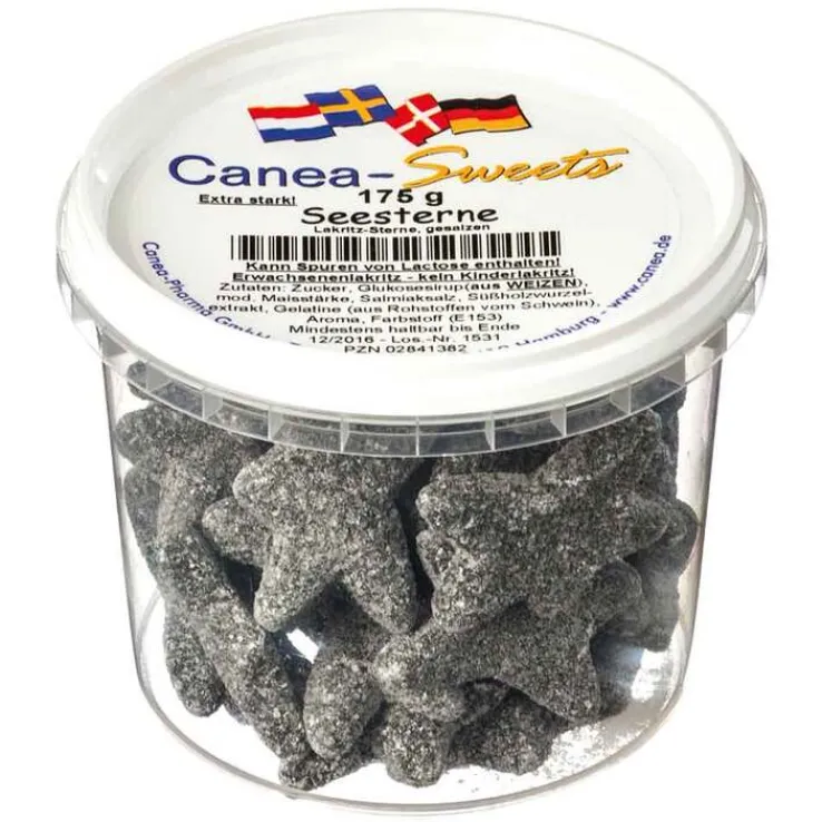 Seesterne Lakritz, 175 g