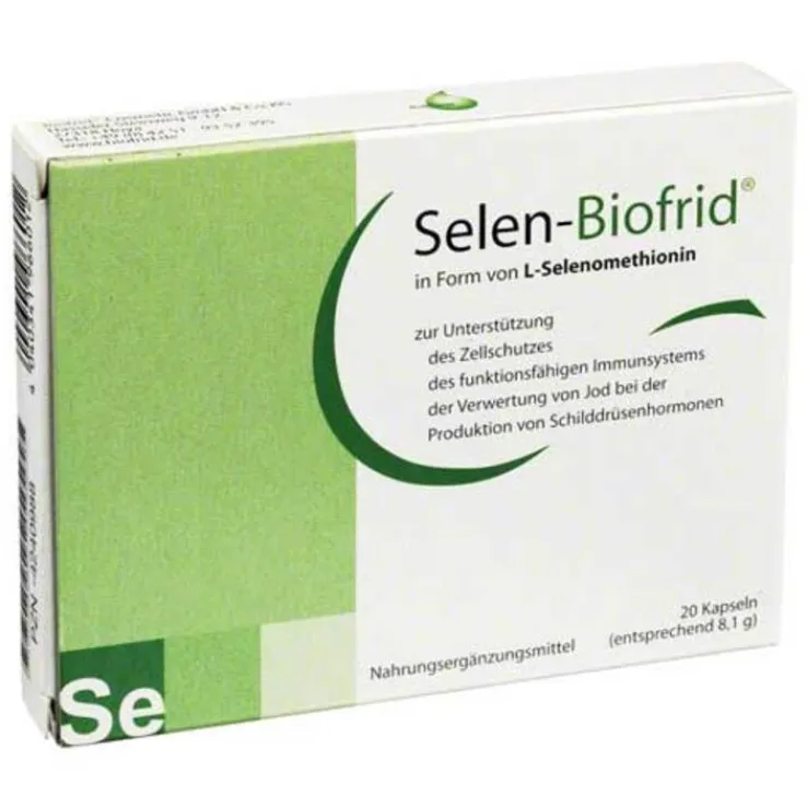 Selen Biofrid Kapseln, 20 St