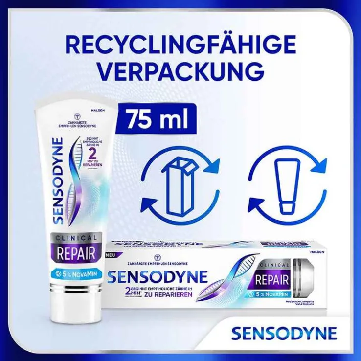 Sensodyne Clinical Repair Zahnpasta, 75 ml