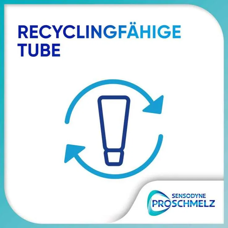 Sensodyne Proschmelz sanft weiß Zahnpasta, 75 ml