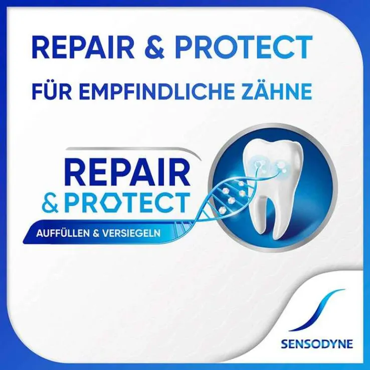 Sensodyne Repair & Protect whitening Zahnpasta, 75 ml