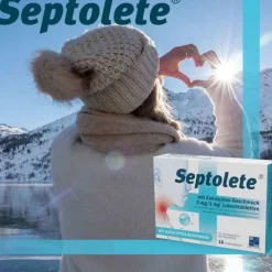 Septolete mit Eukalyptus-Geschmack 3 mg/1 mg Lutschtabletten, 16 St