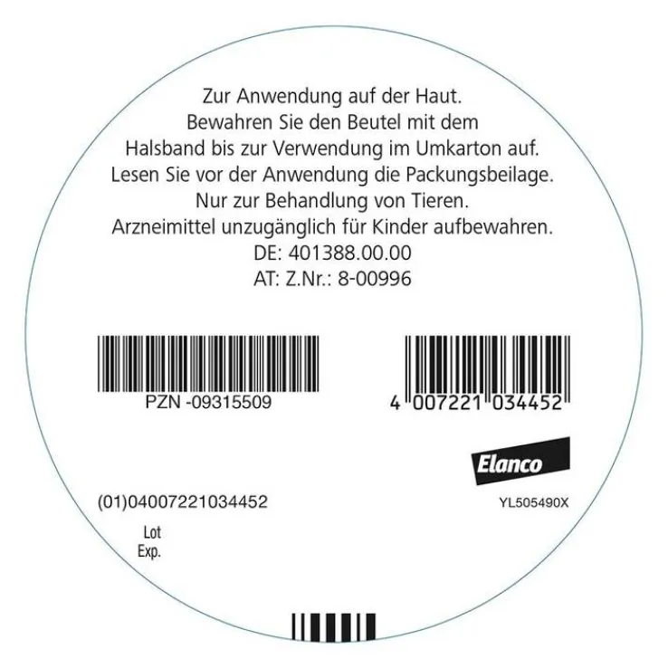 Seresto® Halsband für kleine Hunde bis 8 kg, 1 St