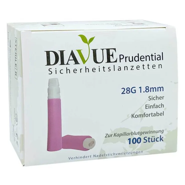 Sicherheitslanzette 18 G 1,8 mm, 100 St