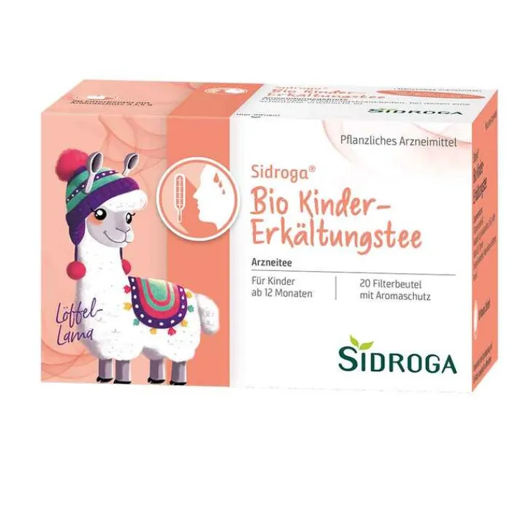 Sidroga Bio Kinder-Erkältungstee Filterbeutel, 20X1.5 g