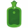 Sänger Gummi Wärmflasche Doppellamelle aus einem Guss apfelgrün, 2 l