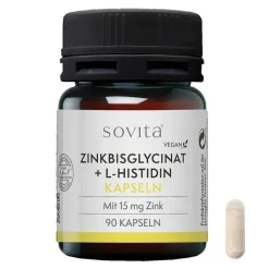 Sovita Zinkbisglycinat + L-Histidin Kapseln, 90 St