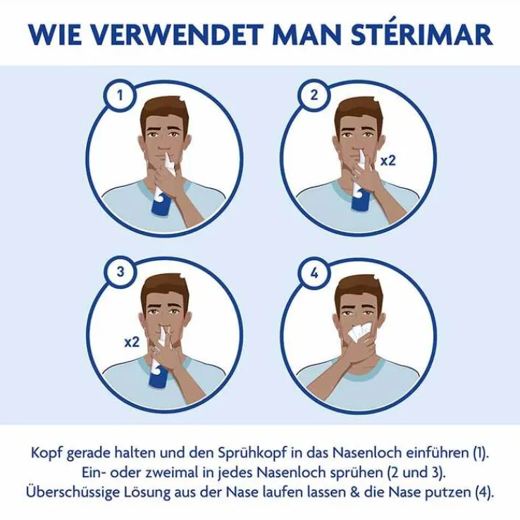 STERIMAR Allergie 2 in 1 Nasenspray & Spülung, 100 ml