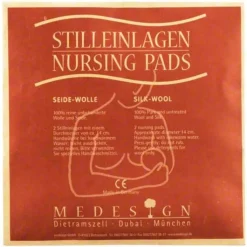 Stilleinlagen Seide / Wolle, 2 St