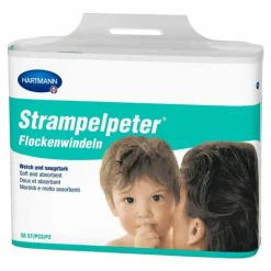 Strampelpeter Flockenwindeln 11x30 cm, 56 St