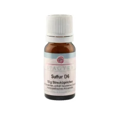 Sulfur D 6 Globuli, 10 g